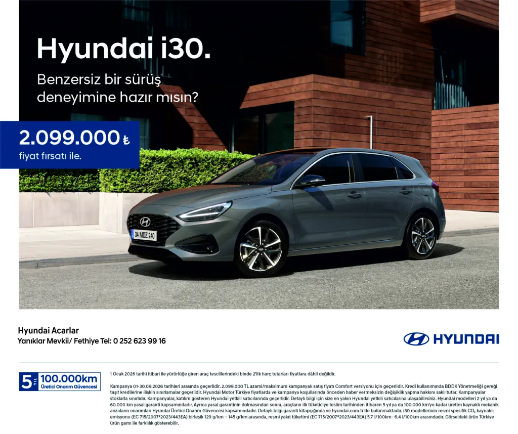Hyundai’den Eylül Ayına Özel Kaçırılmayacak Fırsatlar Fethiye Acarlar Plaza’da